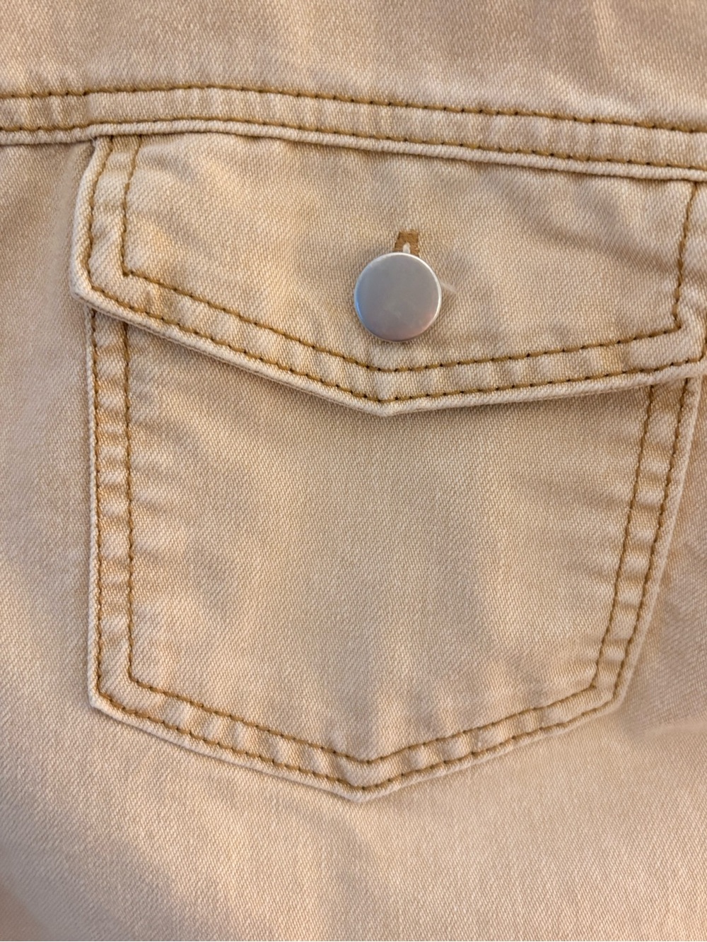 Neutral Beige Button-Front Shacket - Picture 3 of 9